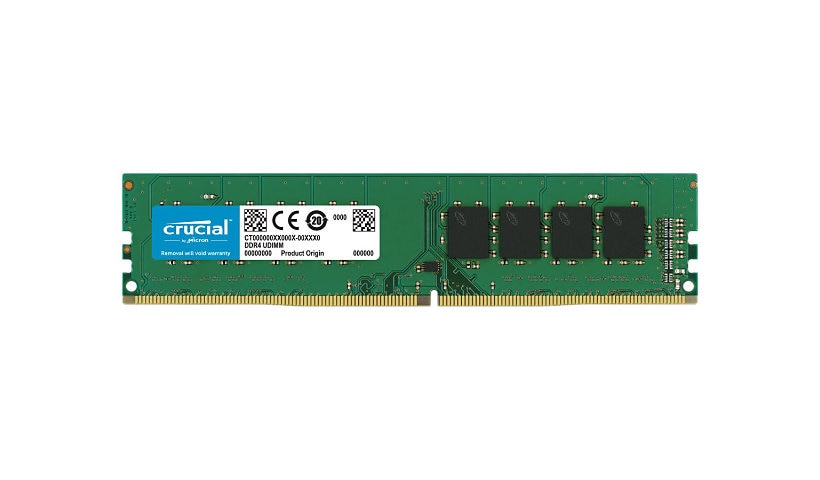 Crucial - DDR4 - module - 16 Go - DIMM 288 broches - 3200 MHz / PC4-25600 - mémoire sans tampon