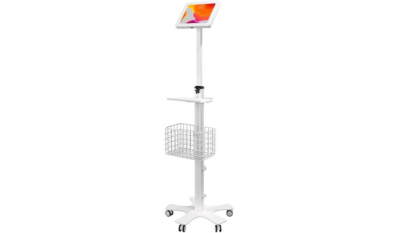 CTA Digital CTA Medical Floor Stand Enclosure for iPad Gen 10, 11" iPad Pro, & More