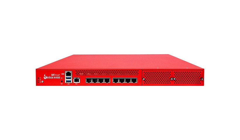 WatchGuard Firebox M4800 - High Availability - security appliance - with 1 year Standard Support