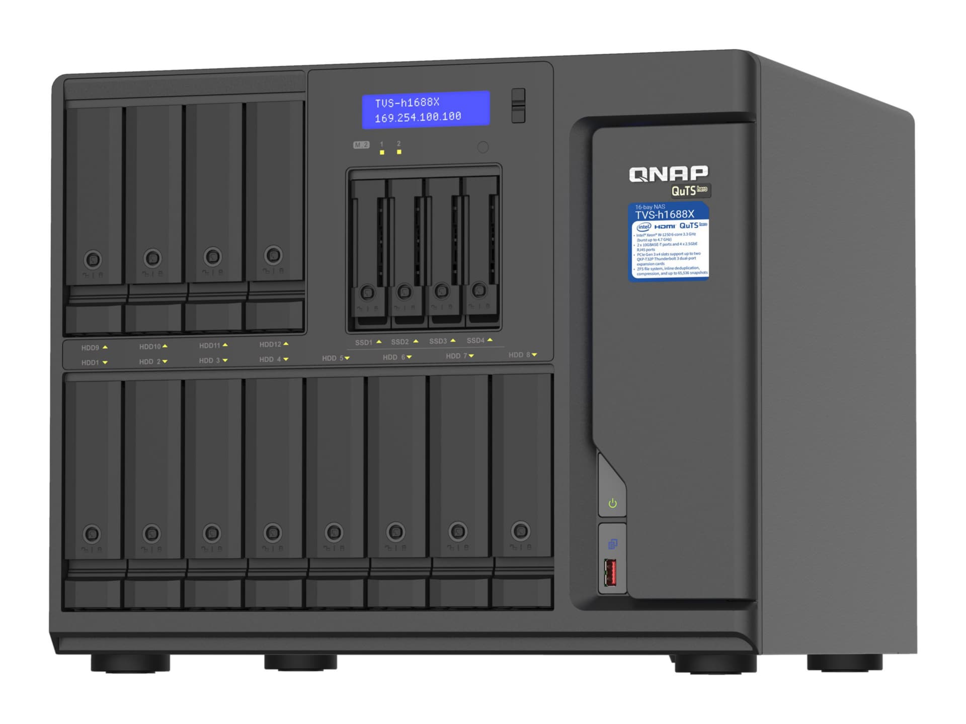 QNAP TVS-H1688X - NAS server