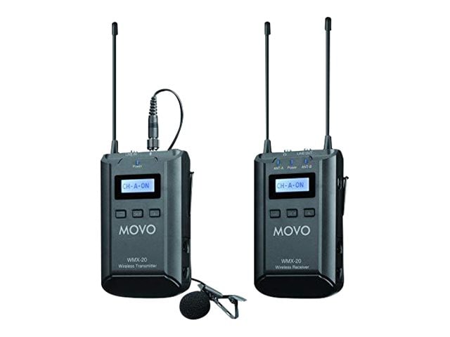 Movo WMX-20 - wireless microphone system