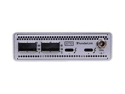 ATTO ThunderLink NQ 3402 - network adapter - Thunderbolt 3 - 40 Gigabit QSFP+ x 2