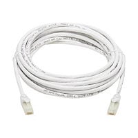 Eaton Tripp Lite Series Safe-IT Cat6a 10G Snagless Antibacterial UTP Ethernet Cable (RJ45 M/M), PoE, White, 20 ft. (6.09