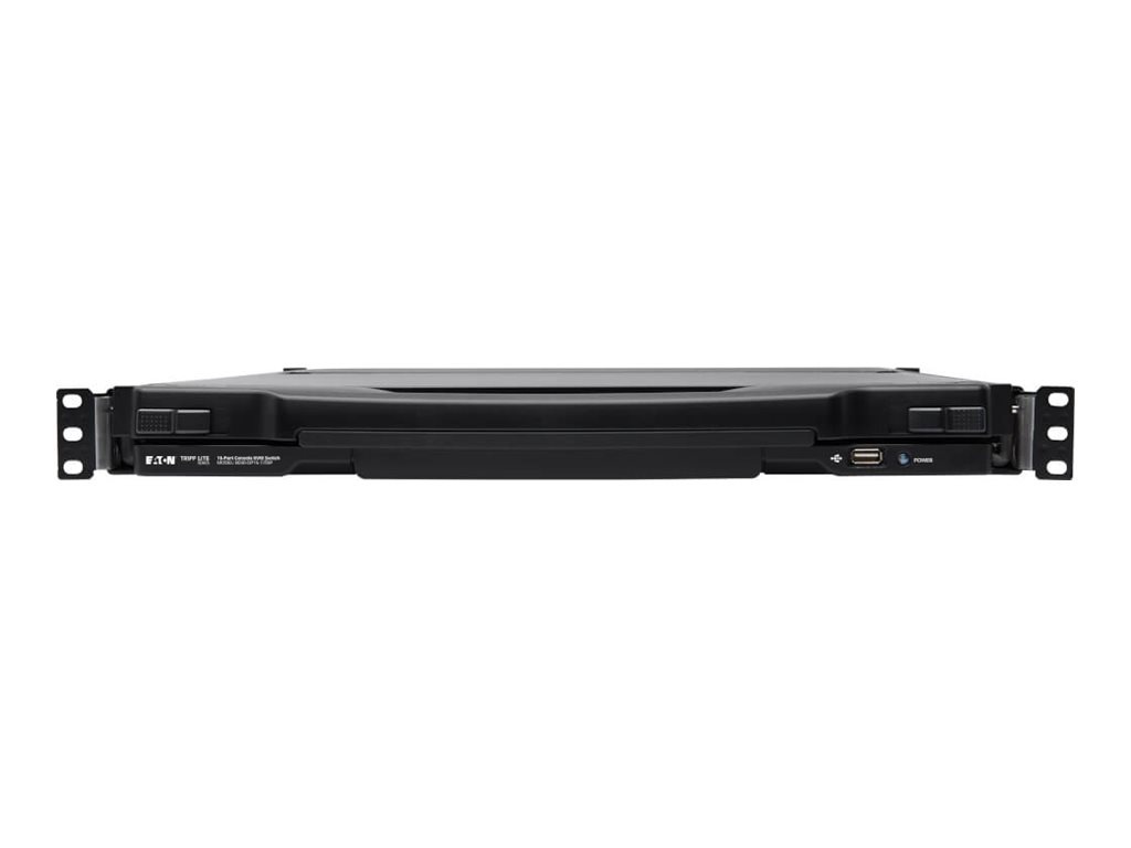 Thumbnail 6 of 9 for Eaton Tripp Lite Series DisplayPort IP KVM Console Switch 16Port 17in LCD Dual Rail 1URM - KVM console - Full HD (1080p)