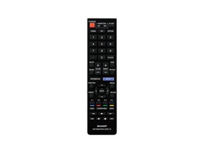 Sharp PN-ZR02 remote control