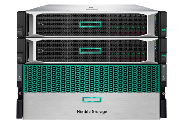 HPE Nimble Storage dHCI Large Solution with HPE ProLiant DL380 Gen10 - rack-mountable - Xeon Gold 5220R 2.2 GHz - 768 GB