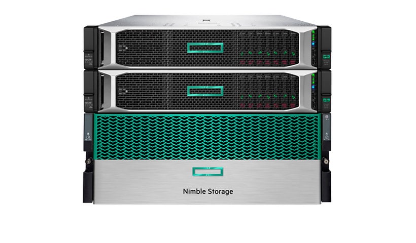 HPE Nimble Storage dHCI Large Solution with HPE ProLiant DL380 Gen10 - rack