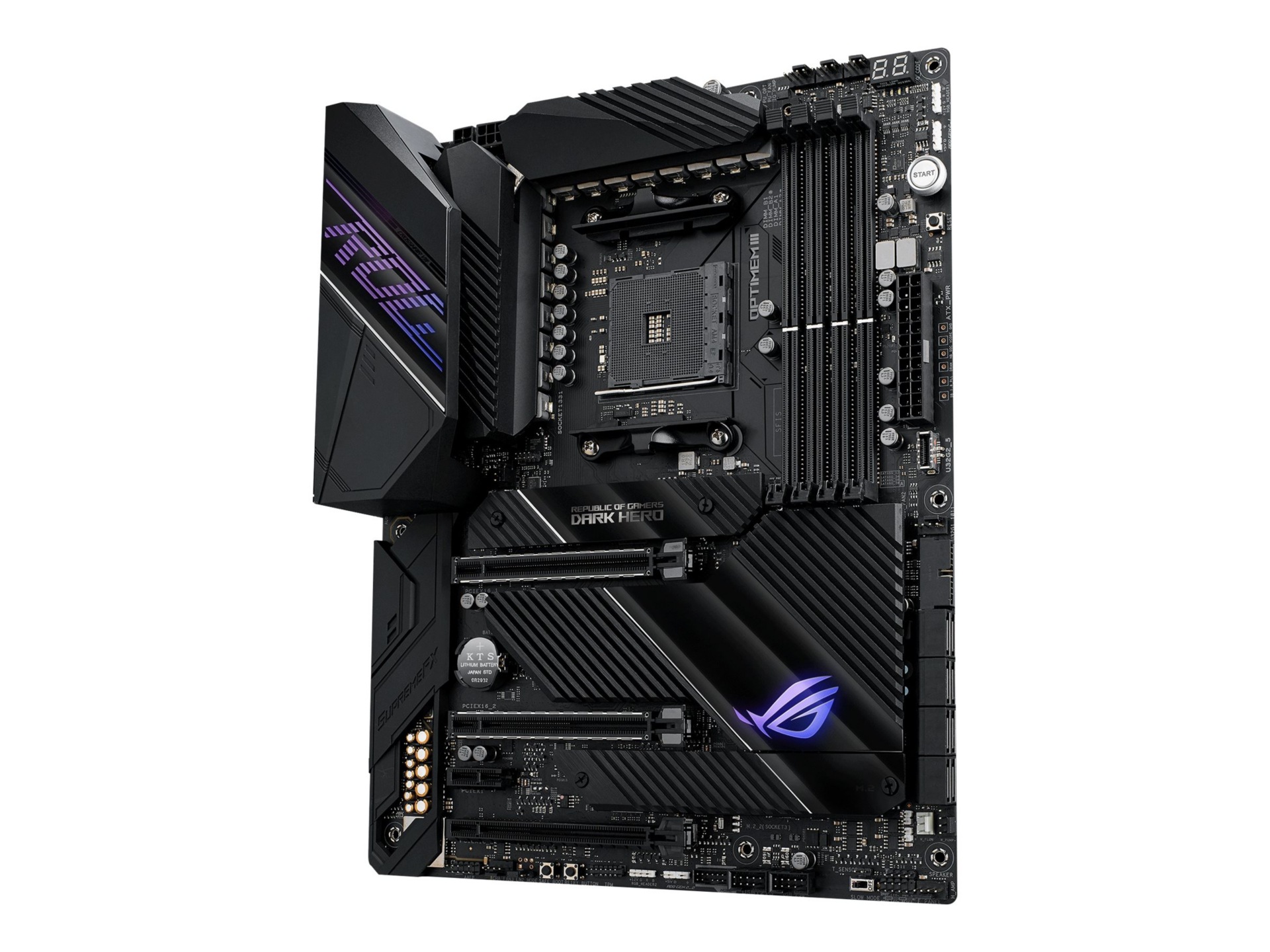 ASUS ROG Crosshair VIII Dark Hero - motherboard - ATX - Socket AM4