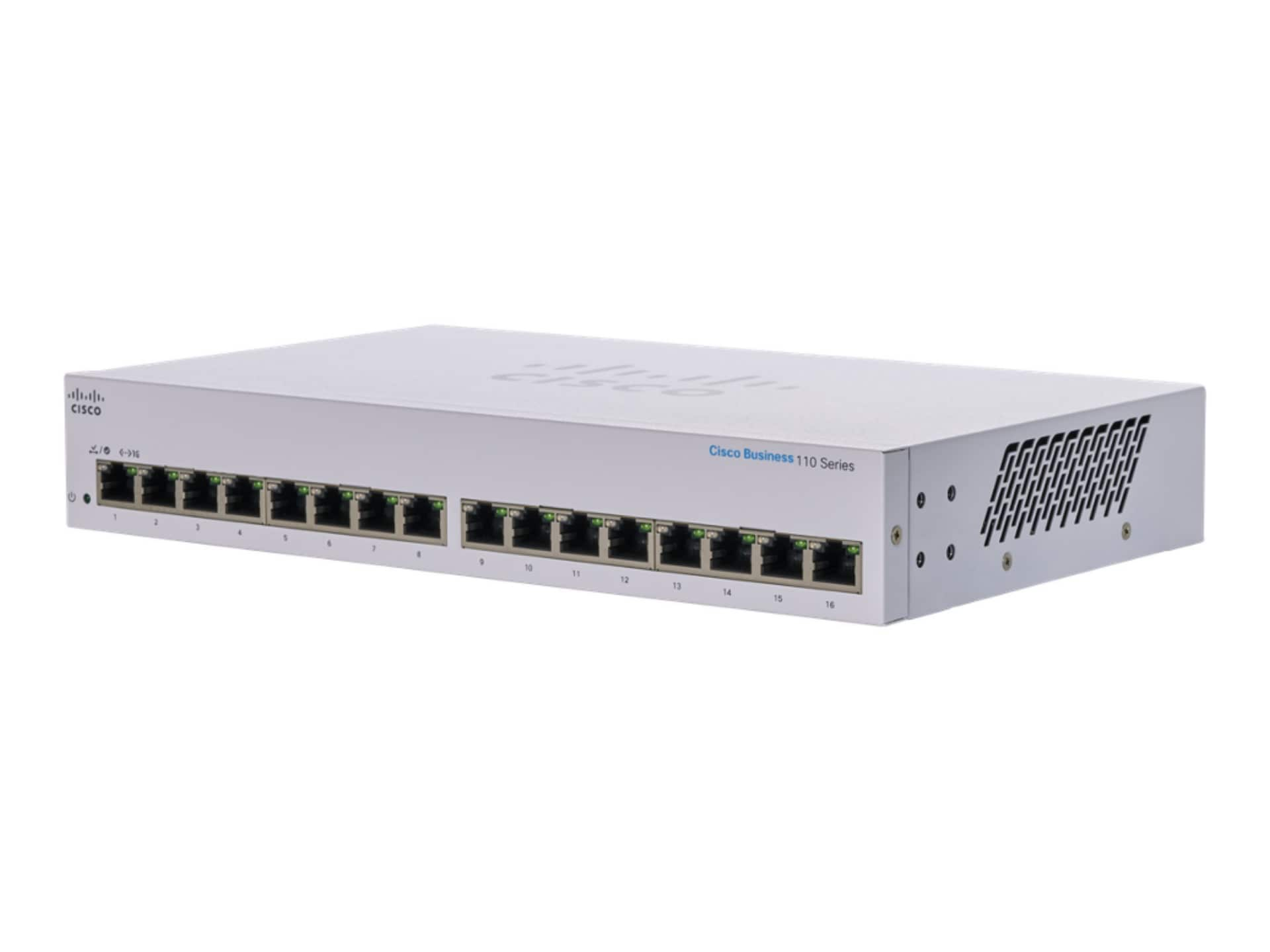 Cisco 16 Port Gigabit Rackmount Switch / CBS110-16T – Digital Dreams