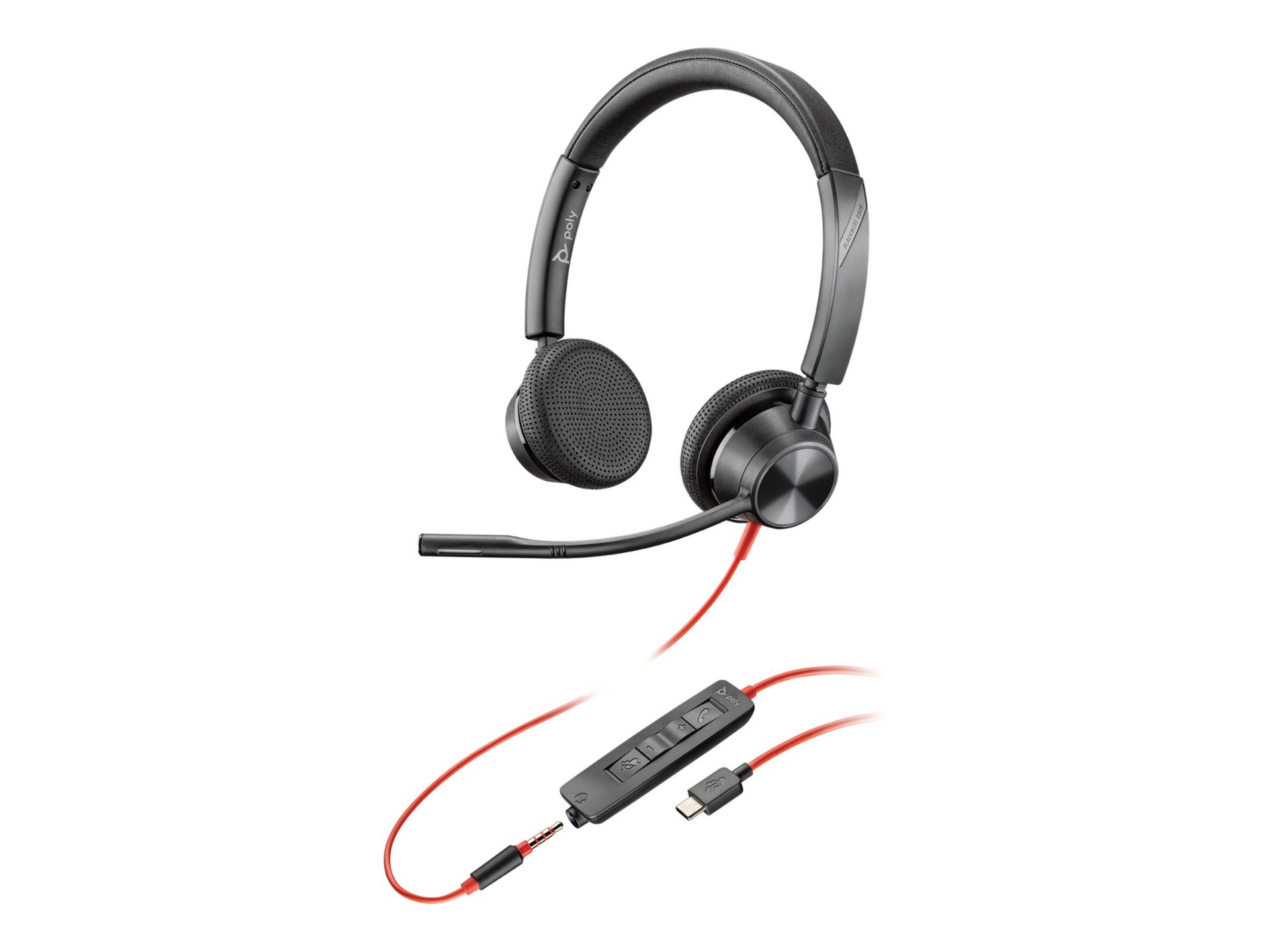 Poly Blackwire 3325-M - Microsoft Teams - headset