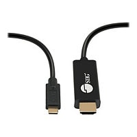 SIIG USB-C to HDMI 4K60Hz HDR Active Cable - adapter cable - DisplayPort / HDMI / USB - 6.6 ft