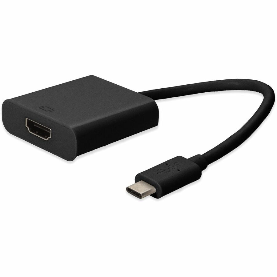 Proline 20cm (8in) USB C 3.1 Male to HDMI Female Black Adapter Cable