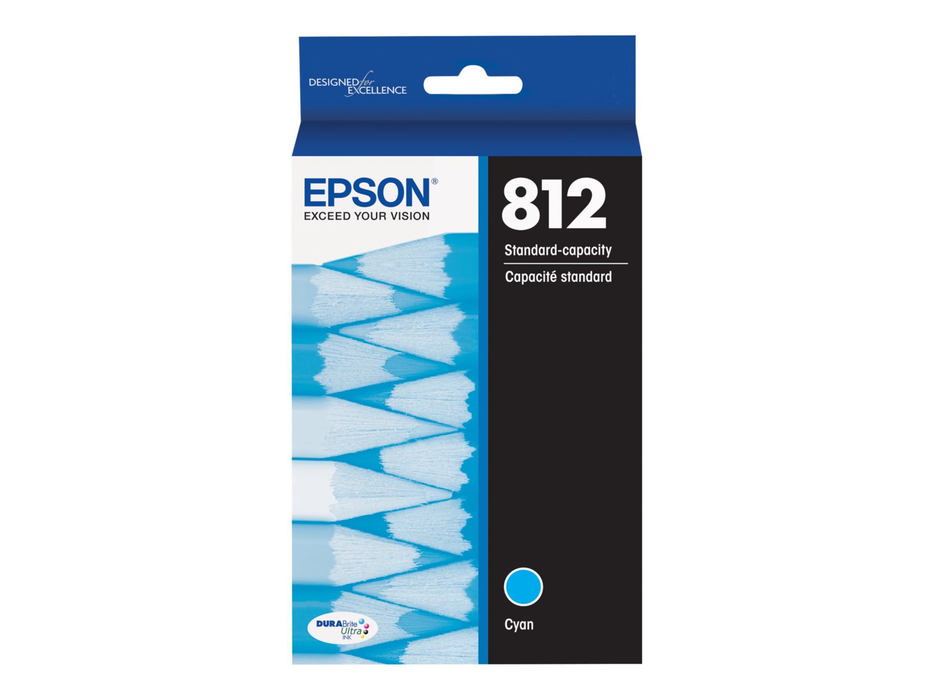 Epson T812 - cyan - original - ink tank