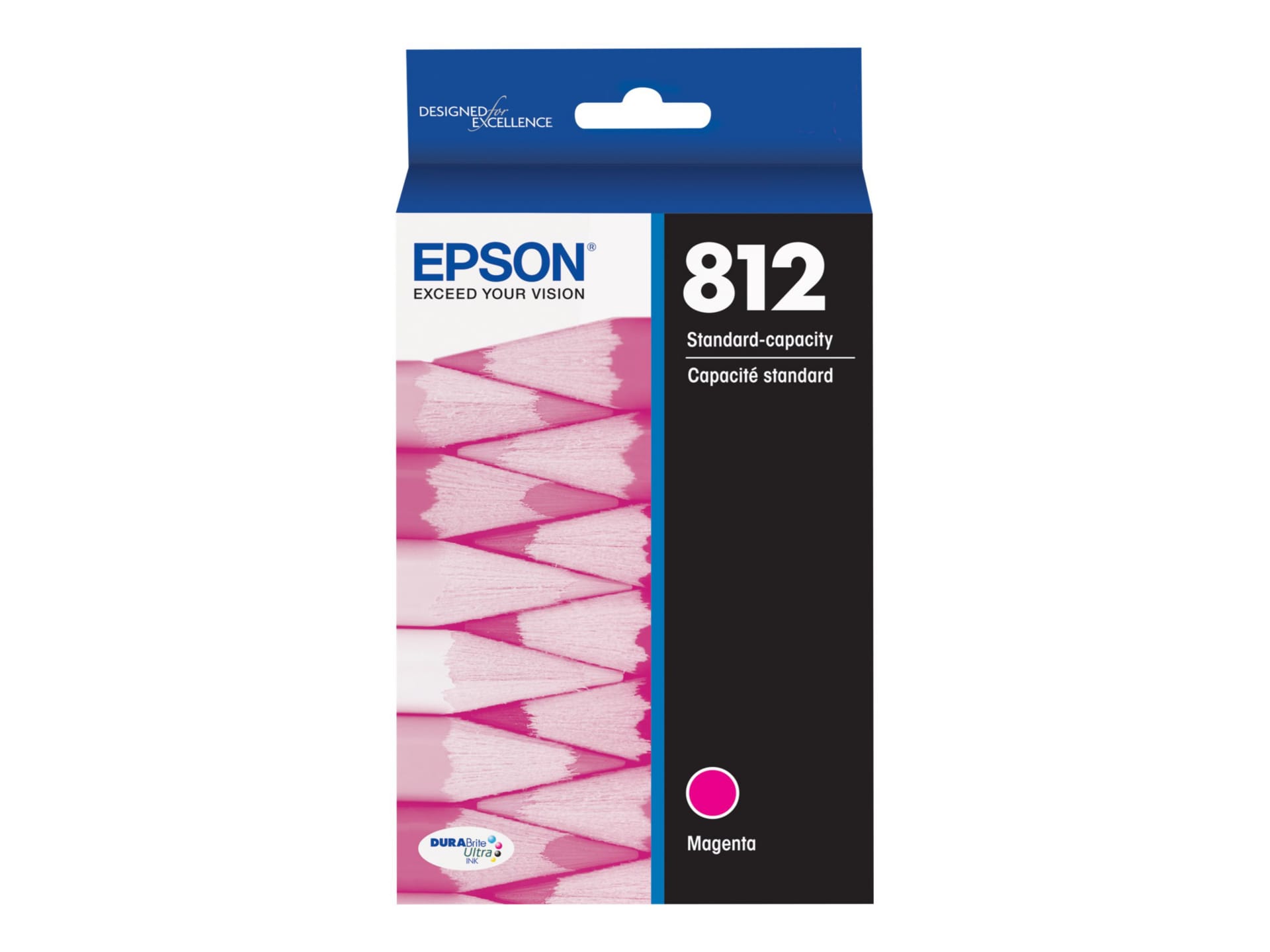 Epson T812 - magenta - original - ink tank