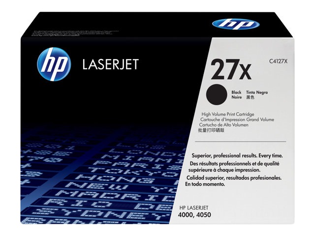 HP LaserJet 27X Black Toner Cartridge