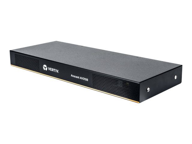 Vertiv Avocent AV3000 KVM Over IP Switch | 8 port KVM | VGA Cable (AV3108-4