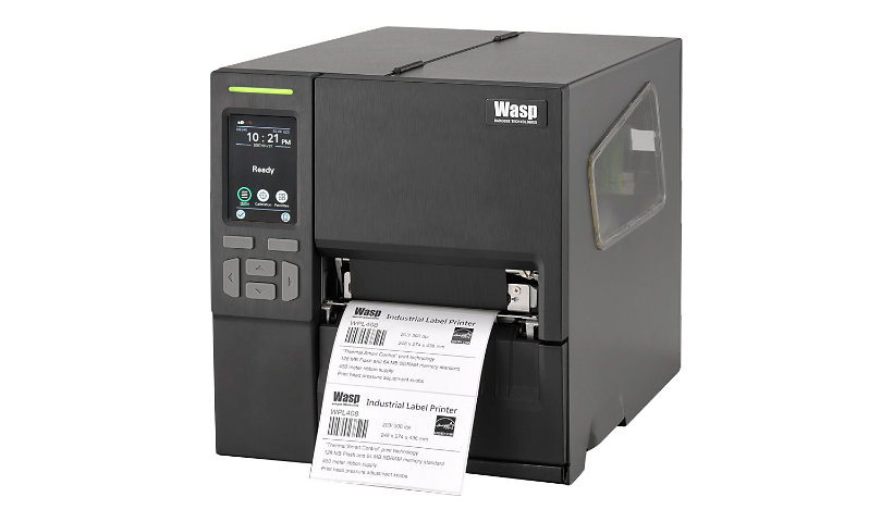 Wasp WPL408 - label printer - B/W - direct thermal / thermal transfer