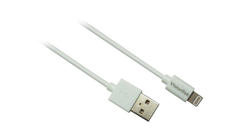 VisionTek câble Lightning - Lightning / USB - 2 m