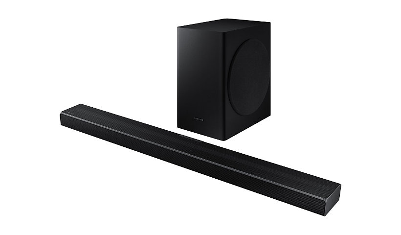 Samsung HW-Q60T - sound bar system - for home theater - wireless