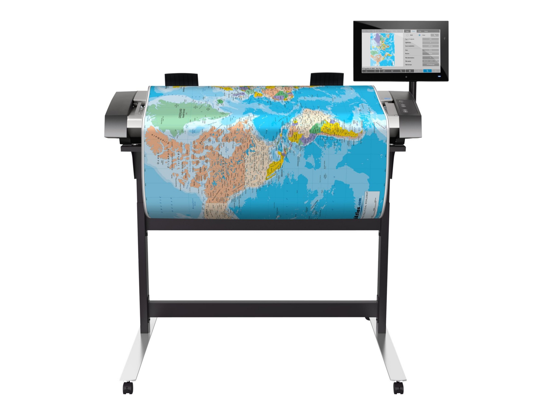 HP SD Pro - roll scanner - stationary - USB 3.0, Gigabit LAN