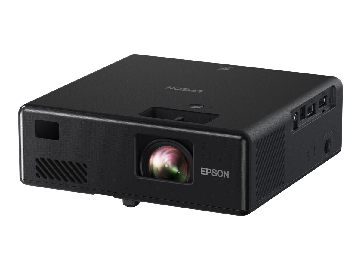 Epson EpiqVision EF11 - 3LCD projector - portable - black