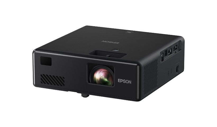 Epson EpiqVision EF11 - 3LCD projector - portable - black