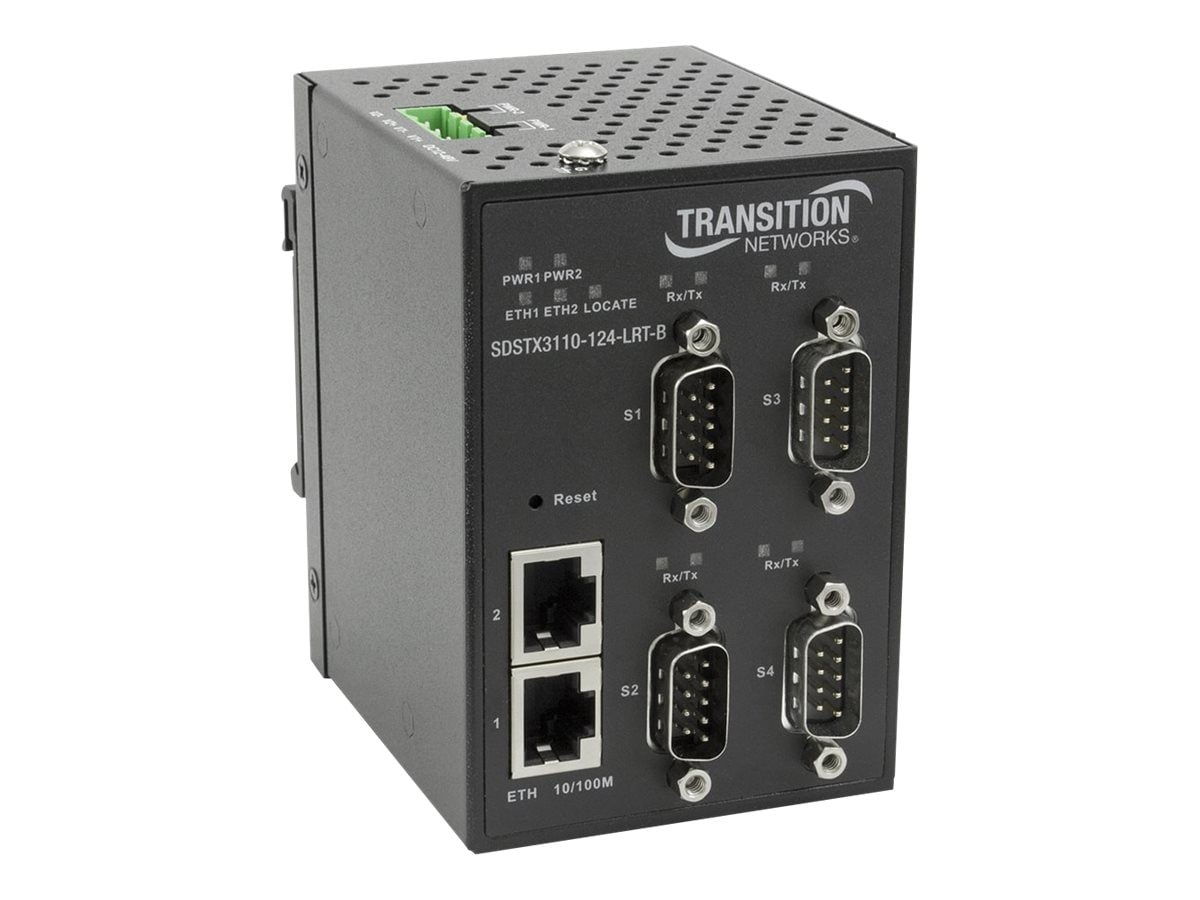 Transition Networks Hardened - device server