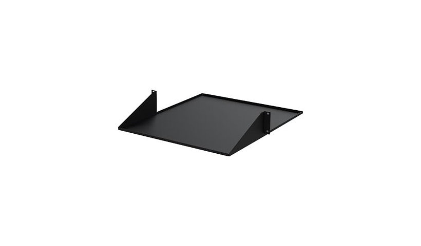 StarTech.com 2U 19" 2-Post Network Rack Shelf 20in Deep Center Mount Cantilever Tray Rackmount for AV/Data Equipment