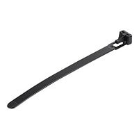StarTech.com 5"(12cm) Reusable Cable Ties, 1-1/8"(30mm) Dia. 50lb(22Kg) Tensile Strength, Nylon, In/Outdoor, UL Listed,
