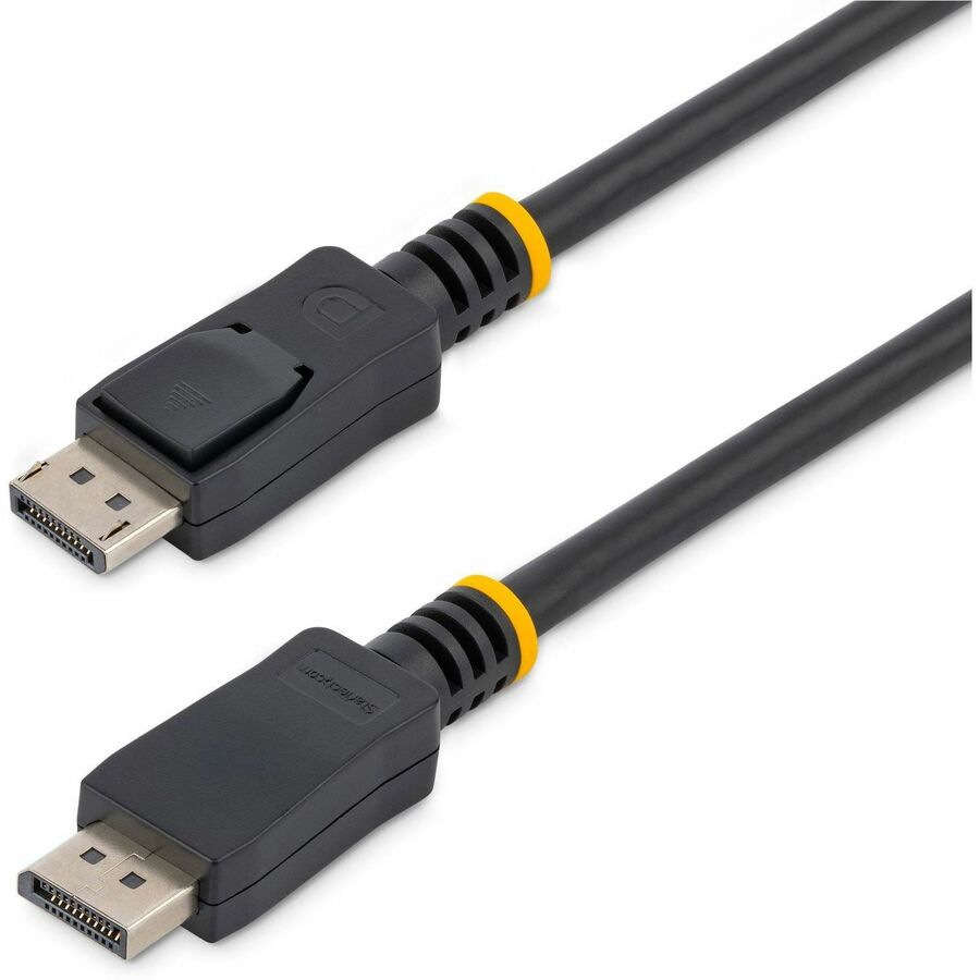 StarTech.com 10-Pack 15ft (4.6m) DisplayPort 1.2 Cable, 4K UHD VESA Certified DP Cord for Monitor, Latching Connectors
