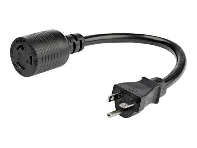 StarTech.com 1' / 0.3m Power Adapter Cord - NEMA-L5-20R to NEMA-5-20P