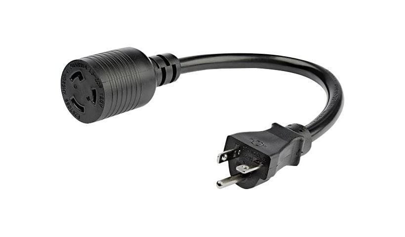 StarTech.com 1' / 0.3m Power Adapter Cord - NEMA-L5-20R to NEMA-5-20P