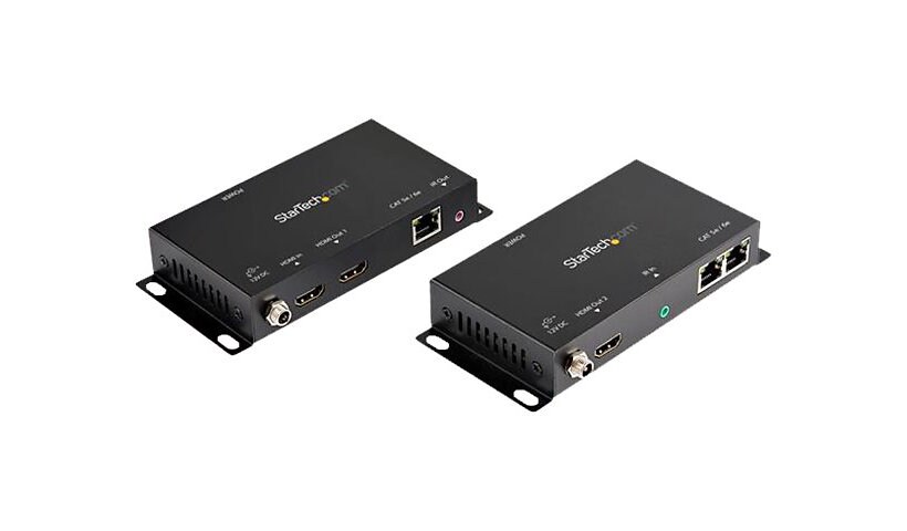 StarTech.com HDMI over IP Extender - 1080p HDMI Video over Ethernet/LAN Cat5e/Cat6 Network Cable - Transmitter/Receiver