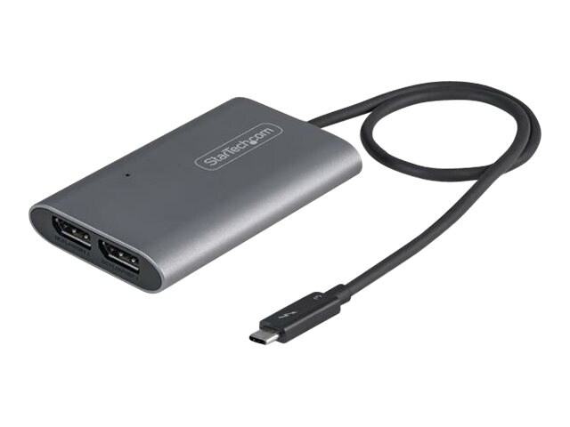 StarTech.com Thunderbolt 3 to Dual DisplayPort Adapter 2x 4K60 or 1x 8K/5K