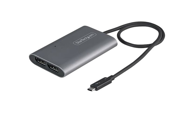 StarTech.com Thunderbolt 3 to Dual DisplayPort Adapter 2x 4K60 or 1x 8K/5K