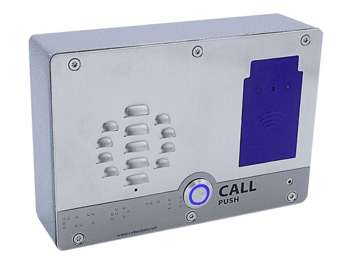 CyberData SIP Outdoor Intercom with RFID - IP intercom station