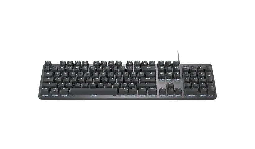Logitech K845 Mechanical Illuminated Corded Aluminum Keyboard TTC Switches - Blue (Clicky) - clavier