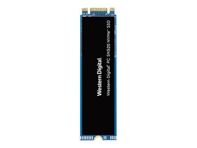 WD PC SN520 NVMe SSD - SSD - 256 GB - PCIe 3.0 x2 (NVMe)