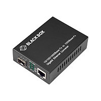 Black Box Pure Networking 1000BASE-TX Media Converter - fiber media convert