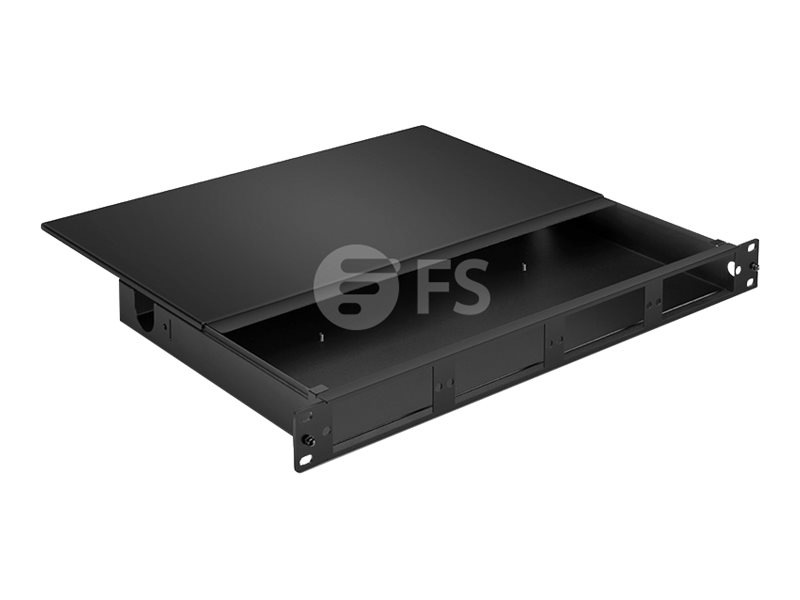 FS High Density Fiber Enclosure Unloaded - fiber-optic enclosure - 1U - 19"