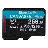 Kingston Canvas Go! Plus - carte mémoire flash - 256 Go - microSDXC UHS-I