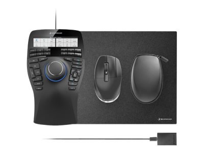 3Dconnexion SpaceMouse Enterprise Kit 2 - 3D mouse - 3DX-700083