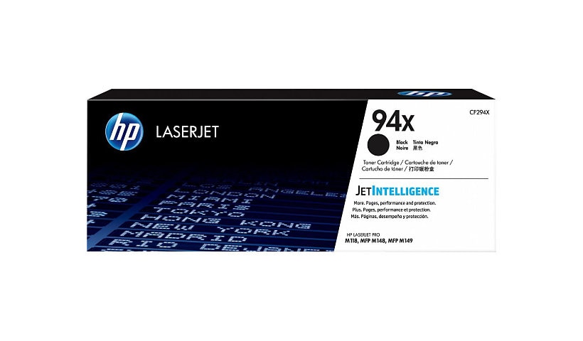 HP 94X (CF294X) Original Laser Toner Cartridge - Black Pack