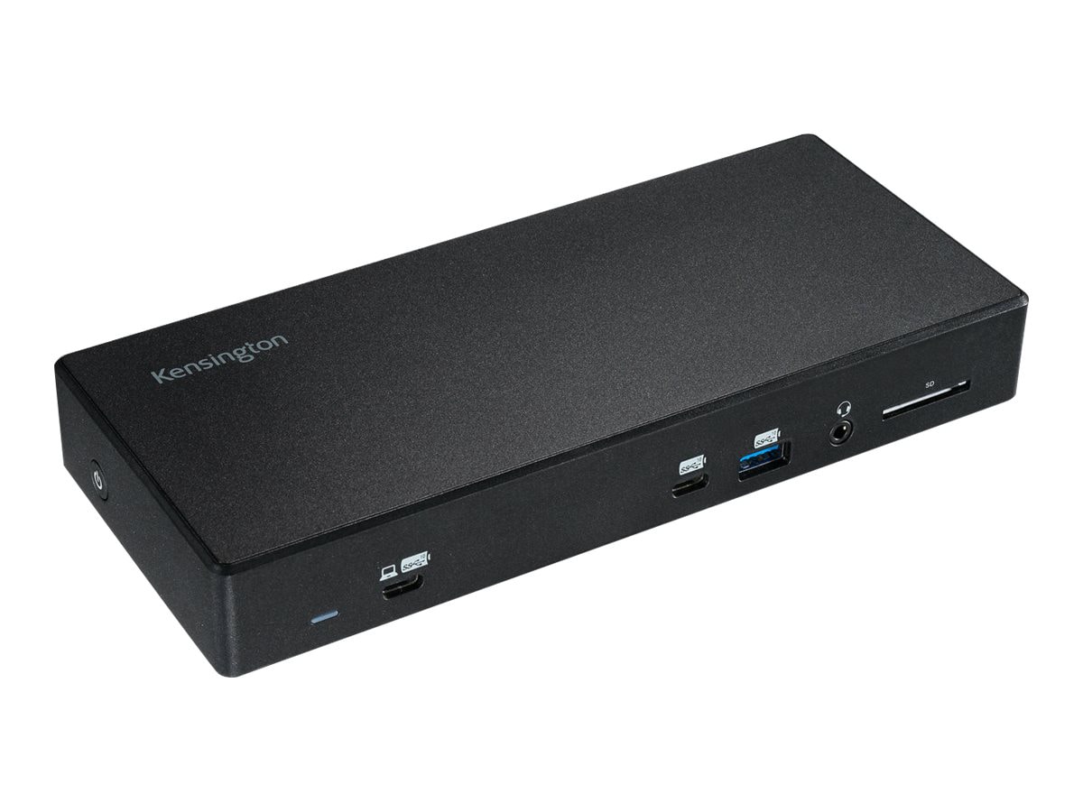 Kensington SD4850P USB-C 10Gbps Dual Video Driverless Docking Station - 100W PD - DP++/HDMI - Windows - docking station