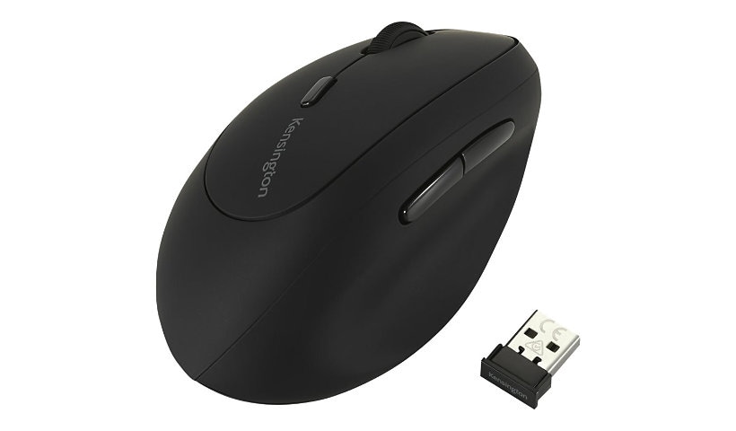 Kensington Pro Fit Ergo Wireless Mouse - vertical mouse - 2.4 GHz