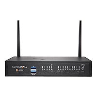 SonicWall TZ470W - Essential Edition - security appliance - Wi-Fi 5, Wi-Fi 5 - with 1 year TotalSecure