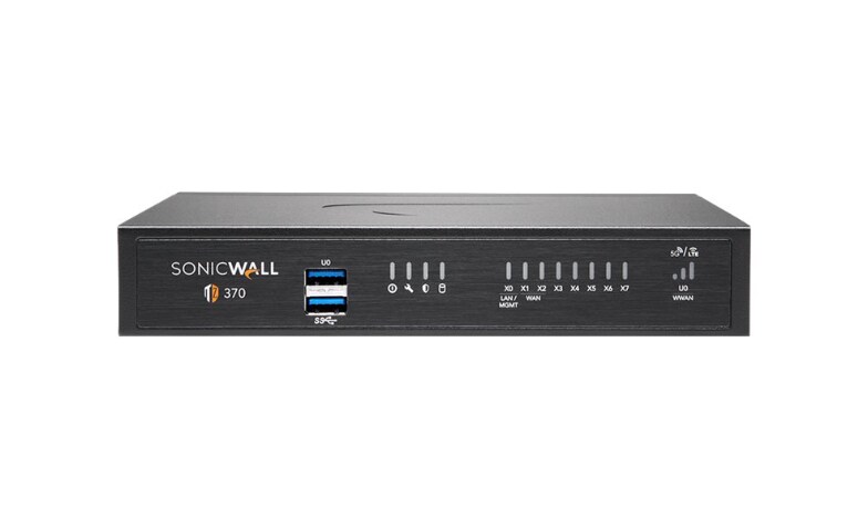 SonicWall TZ370 - Advanced Edition - security appliance - with 1 