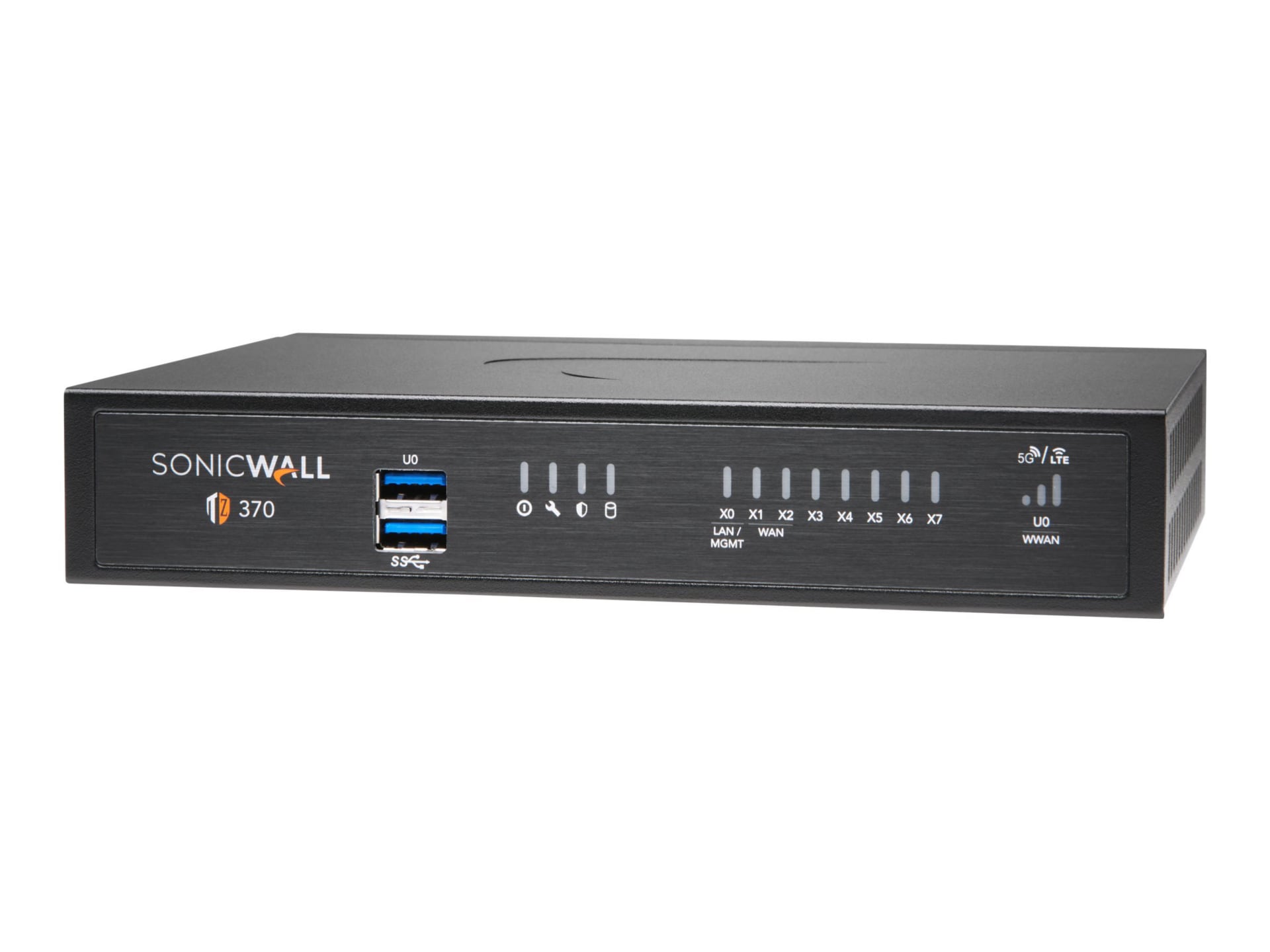 SonicWall TZ370 - Threat Edition - security appliance - with 1 year TotalSe