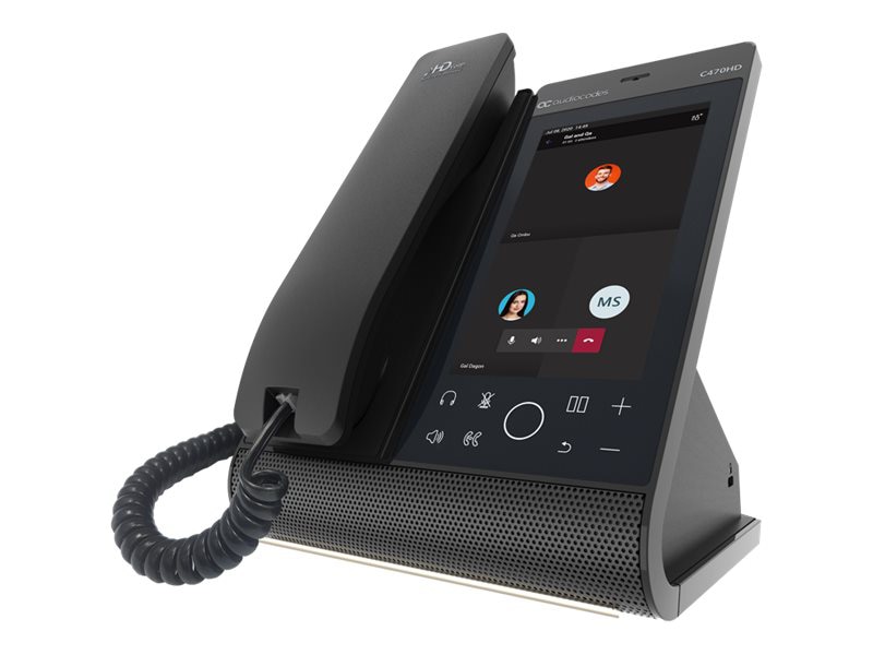 AudioCodes C470HD IP Phone - VoIP phone - with Bluetooth interface