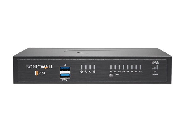 SonicWall TZ270 Network Security Appliance (02-SSC-2821) Bundled